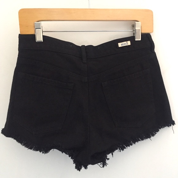 Brandy Melville Button Fly Cotton Shorts Sz 26 - Picture 7 of 7